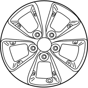 Hyundai Ioniq Spare Wheel - 52905-G2450