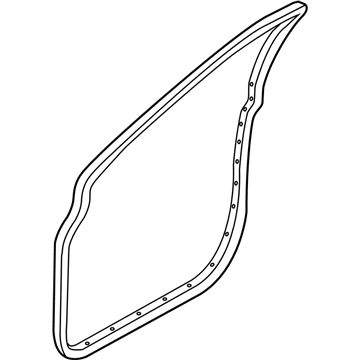 Hyundai 82140-4Z000 Weatherstrip Assembly-Front Door Side RH