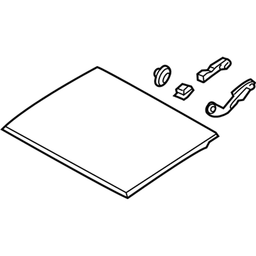 Hyundai 81611-B8000 Panoramaroof Center Panel Assembly