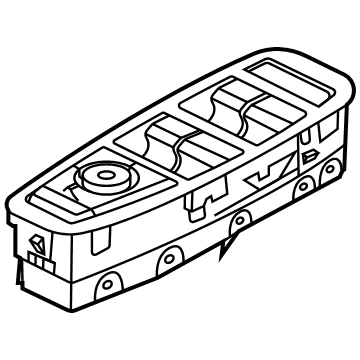 Hyundai 93570-L0000-NNB Power Window Main Switch Assembly