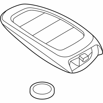 Hyundai Santa Cruz Car Key - 95440-K5010