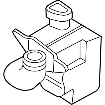 Hyundai Tiburon Air Intake Coupling - 28210-2C000