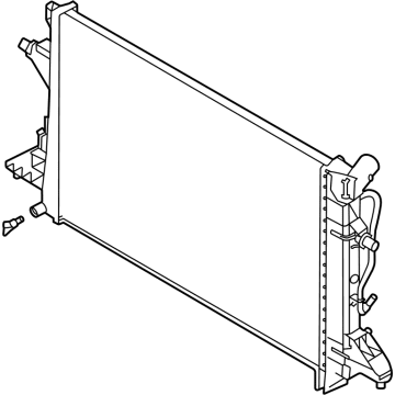 2021 Hyundai Elantra Radiator - 25310-AA000