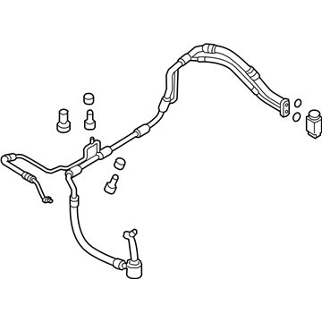 Hyundai Tucson A/C Hose - 97775-D3490