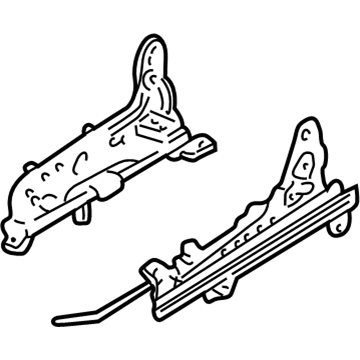 Hyundai 88501-38123 Track Assembly-Seat Adjust Double,LH