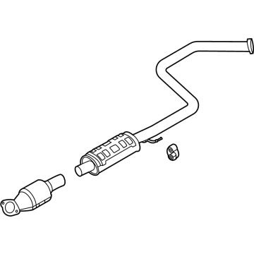 2023 Hyundai Elantra Muffler - 28600-AA900