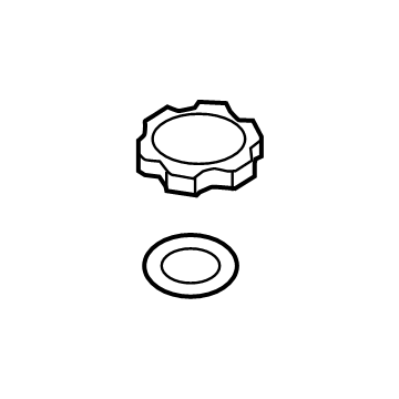 thumbnail image 2 of CARBBIA Engine Oil Filler Cap 26510-26611 – Fits Hyundai Accent (2007-2017), Kia Amanti & More 2 of 10
