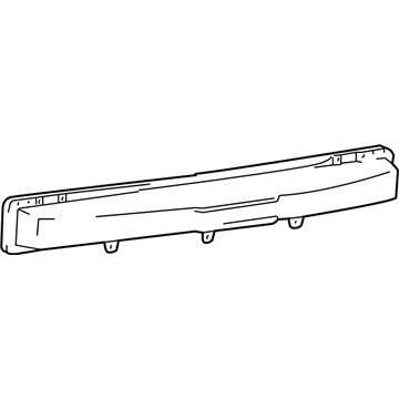 Hyundai 86631-39520 Rail-Rear Bumper