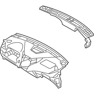 Hyundai 84710-3V500-HZ Crash Pad Assembly-Main