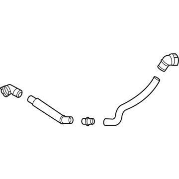 Hyundai 25415-K5500 HOSE ASSY-RADIATOR,LWR