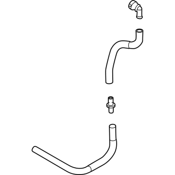 Hyundai 25436-P0000 Hose Assembly-Inverter Radiator,Lo