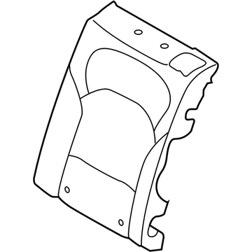 Hyundai 89360-G3400-PNG COVERING-RR SEAT BACK, LH