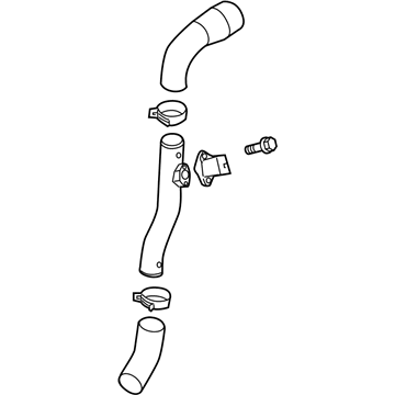 Hyundai 28273-2C000 Hose-INTERCOOLER Outlet