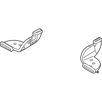 Hyundai 97370-3J000 Duct-Rear Heating,RH