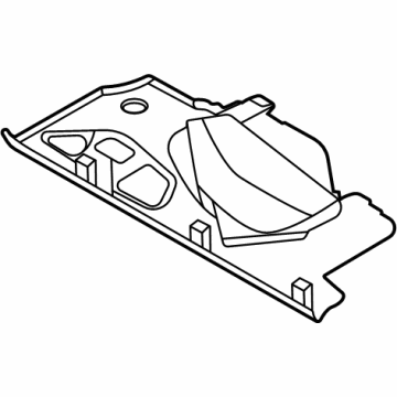 Hyundai 97285-L0000-NNB Cover Assembly-Under
