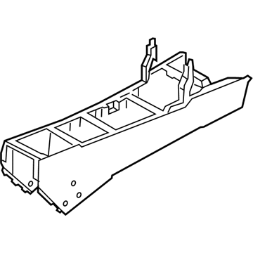 2011 Hyundai Sonata Center Console Base - 84611-3Q100-HZ