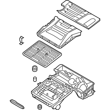 Hyundai 28110-G2400 Cleaner Assembly-Air