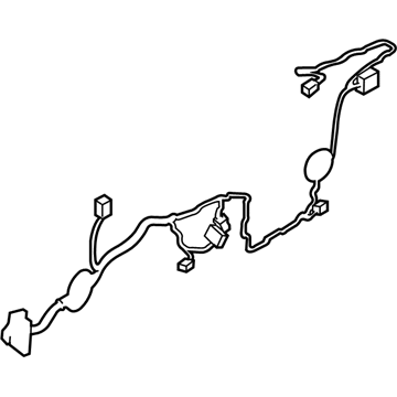 Hyundai 91610-3Q020 Wiring Assembly-Front Door(Passenger)