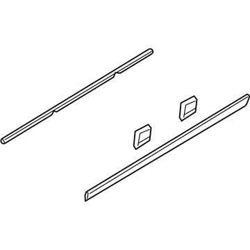 Hyundai 87721-3K020 Moulding Assembly-Waist Line Rear Door,LH