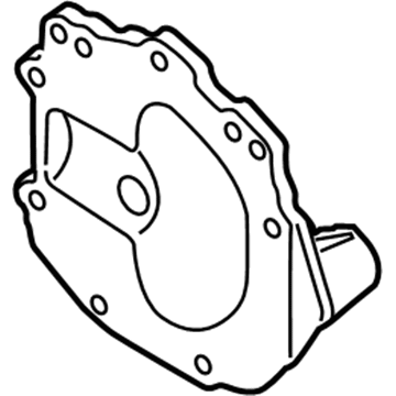 Hyundai Santa Fe Differential Cover - 53075-3B300