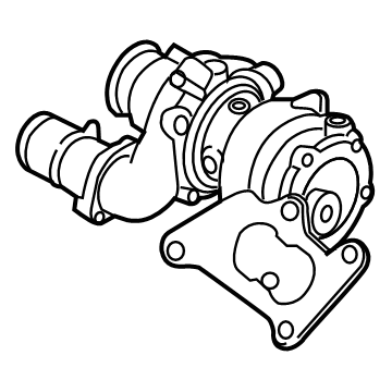 Hyundai 28231-3L110 Turbocharger, RH