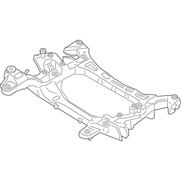 Hyundai 62410-J5500 Crossmember Assembly-Front