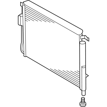 Hyundai Santa Fe A/C Condenser - 97606-P2000