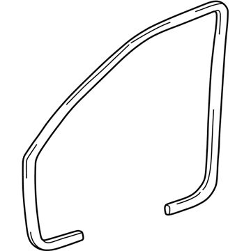 1999 Hyundai Sonata Weather Strip - 82110-38010-LT