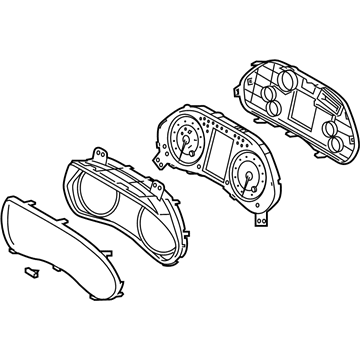 Hyundai 94021-J3720 Cluster Assembly-Instrument