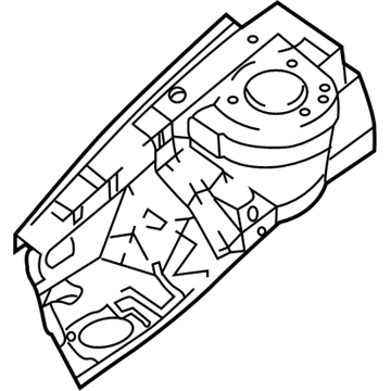 Hyundai 64502-26351 Panel Assembly-Fender Apron,RH