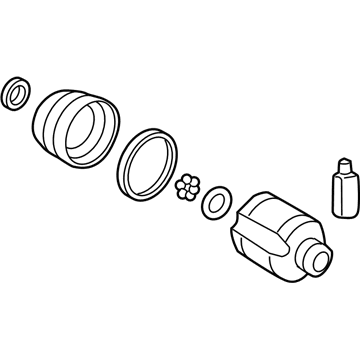 Hyundai Elantra GT CV Joint Boot - 49535-F2300