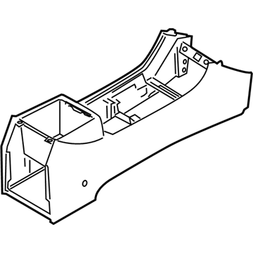 2012 Hyundai Veracruz Center Console Base - 84610-3J000-6T