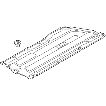 Hyundai 84217-K2000 Under Cover Assembly,LH