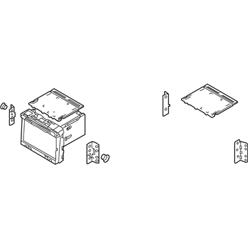 Hyundai 96560-E6UB0-4X Head Unit Assembly-Avn