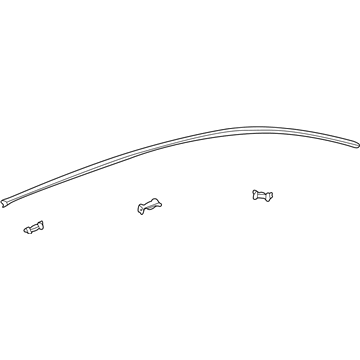 Hyundai 86132-2D600 MOULDING Assembly-Windshield Side & Ro