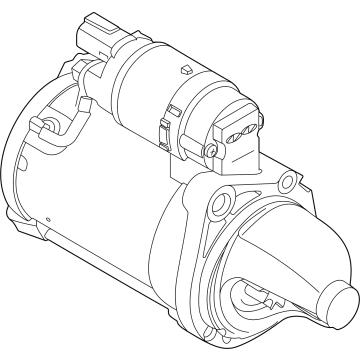 2022 Hyundai Elantra Starter Motor - 36100-2J300