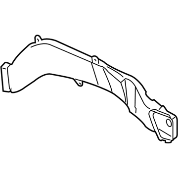 Hyundai 82385-3J000 Duct-Door Side,RH