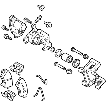 2020 Hyundai Tucson Brake Caliper - 58210-D3710