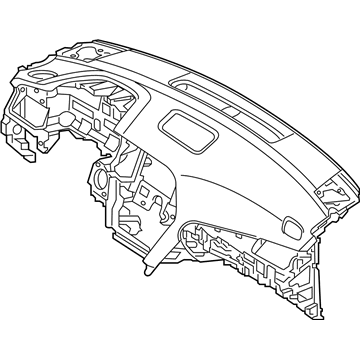 Hyundai 84710-C1AC0-TRY Crash Pad Assembly-Main