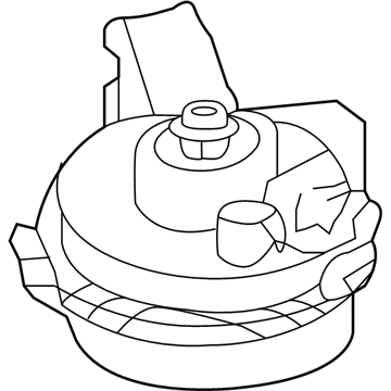 Hyundai 96611-D3600 Horn Assembly-Low Pitch