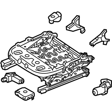 Hyundai 88550-F2330-TRY ADJUSTER Assembly-FR Seat,LH