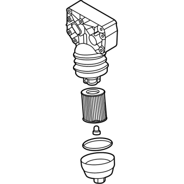 2021 Hyundai Sonata Hybrid Oil Filter - 26300-2JTA2