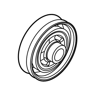 2023 Hyundai Sonata Hybrid Crankshaft Pulley - 23124-2J610