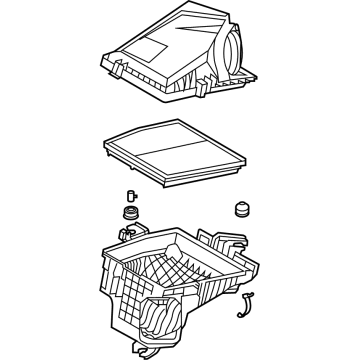 Hyundai 28110-P0410 Cleaner Assembly-Air