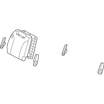 Hyundai 89400-4J132-KS6 Back Assembly-3RD Seat RH