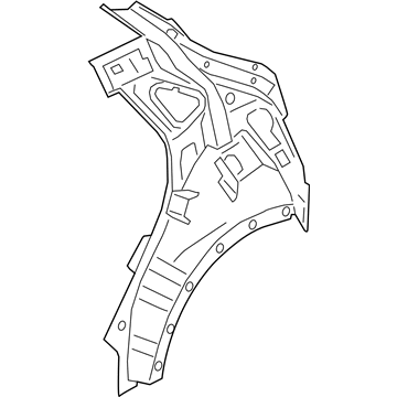 Hyundai 71602-J9500 Panel Assembly-Quarter Inner,RH