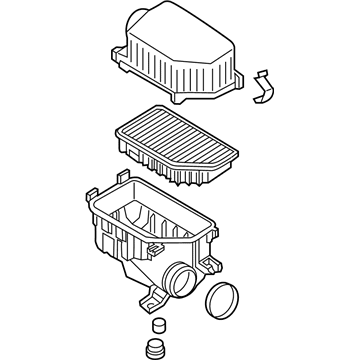 Hyundai 28110-1R150 Cleaner Assembly-Air