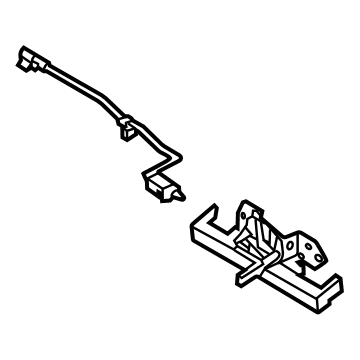 Hyundai 81134-AA000 Switch Assembly-Hood