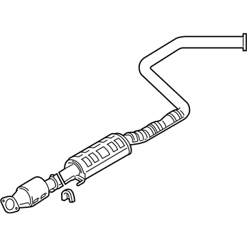 Hyundai Veloster Muffler - 28600-J3740