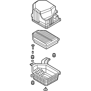 2022 Hyundai Genesis G80 Air Filter Box - 28110-T1330